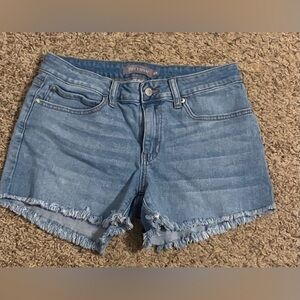 JustUSA Cutoff Mid Rise Jean Shorts, 29